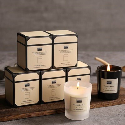 Candles Gift Set Luxury Scented Soy Wax Candle Home Decor