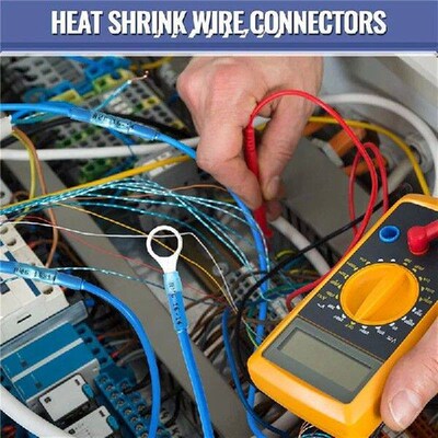 Y02A350PCS Heat Shrink Butt Connectors, Marine Grade