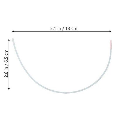 20 Pairs Underwire Replacement Metal Rims Underwire For