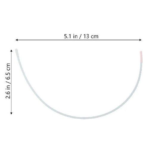 20 Pairs Underwire Replacement Metal Rims Underwire For
