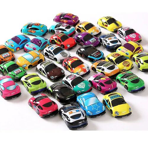6pcs/10pcs Mini Pull Back Cars Toy Plastic Car Model Funny K