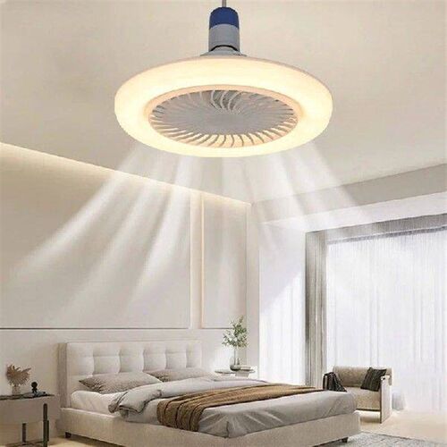 New ModernLEDCeiling Fans Light Remote Control Three Wind