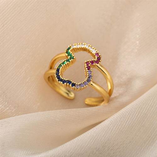 Vintage Chic Handmade Bear Rings For Women Cute Animal Knuck