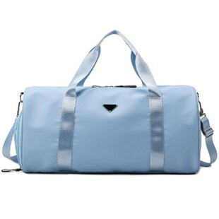 sports gym bag portable large-capacity cylinder travel bags