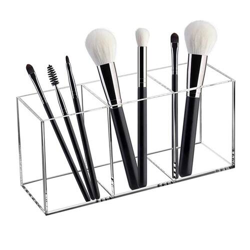 Acrylic Organizer for Cosmetics Transparent Eyebrow Pencil B