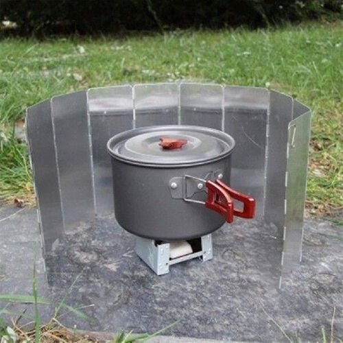 12/14/16 Plates Folding Stove Windscreen with Storage Bag