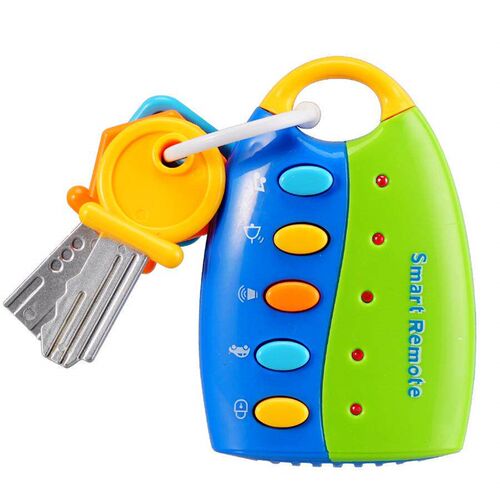 Baby Toy Muscal Car Key Vocal Smart Remote Car Voces Prete