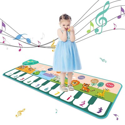 Coolplay 110x36cm Musical Piano Mat for Kids Toddlers Floor