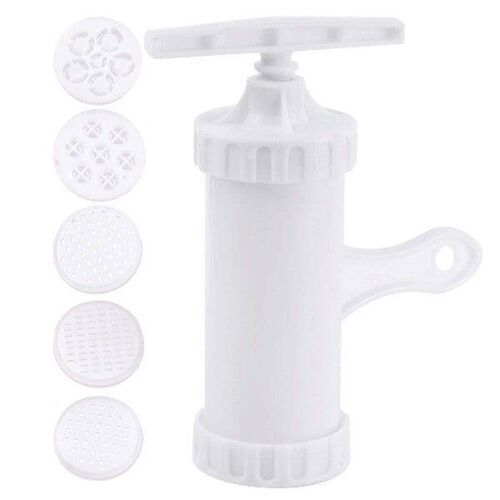 2 Pcs Noodle Maker with Molds Head Self Made Manual Machine