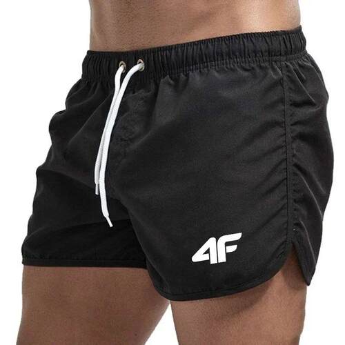 Mens Shorts 2025 Beach Trunks Summer Swim Gym Pants Quick