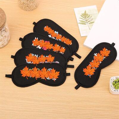 Cartoon Personalized Text Printed Trendy Light-Blocking Eye
