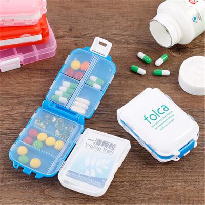 Hot Sell 1 Pcs New Plastic Box Weekly Sort Folding Vitamin M
