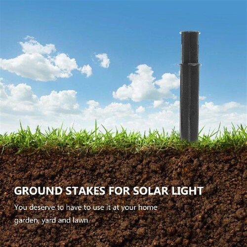 8pcs Solar Lawn Light Ground Spike Plastic Path Replacement