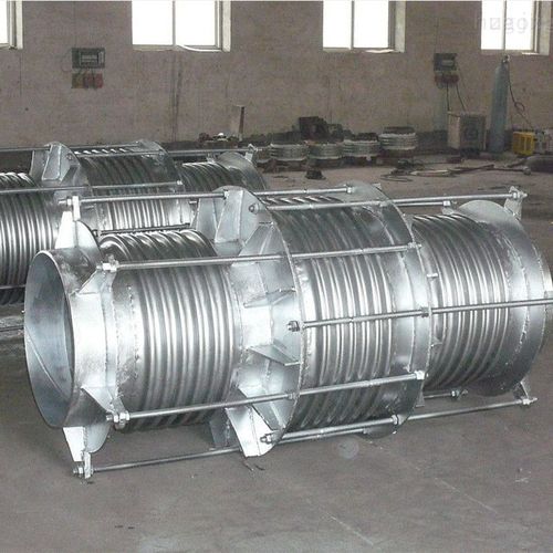 旁通直管腰鼓复式不锈钢波纹膨胀节BZPP内外压力平衡波纹补偿器