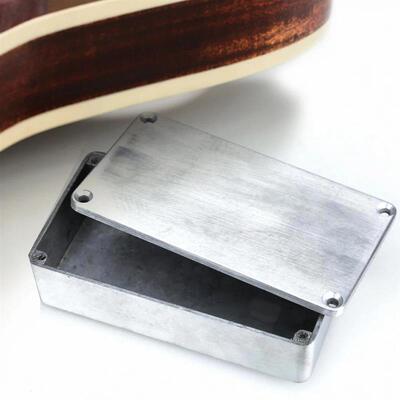1590B Effects Pedal Enclosure with Screws Aluminum Guitar Ef