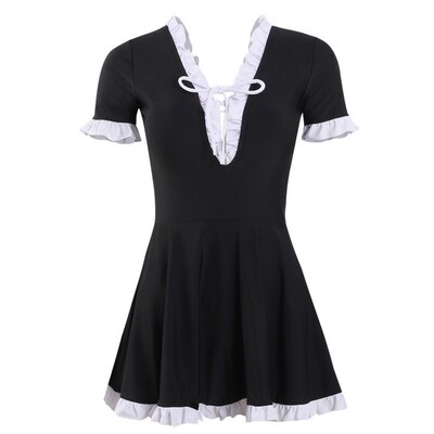 Hot Spring Swimsuit Womens Conservative one-piece skirt New