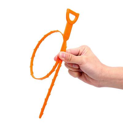 Japanese Drain Snake for Clogged Pipes, Hair Removal Tool, S