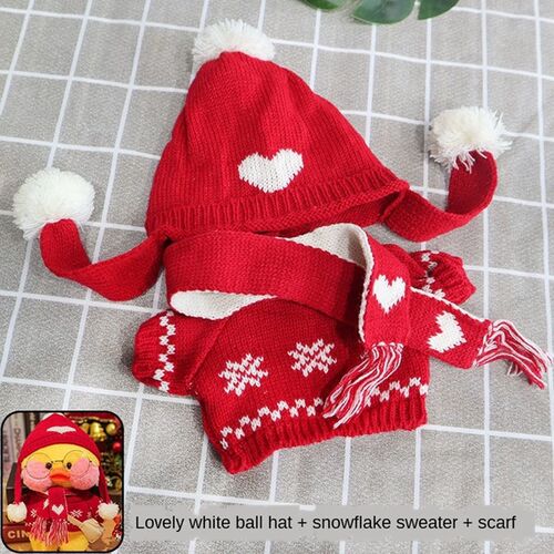 1set Clothes Suit Exquisite Soft Knitted Sweater DIY Accesso