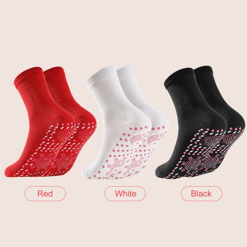 Heated Socks Self Heating Sock Magnetic Therapy Men Women Ma