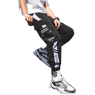 Overalls Pants Mens tendy Cropped Pants Sipper Pants Harlan