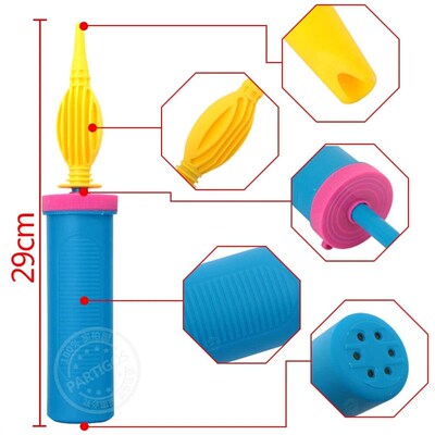 High quality 1 Pcs Balloon Pump Plastic Hand Held Needle