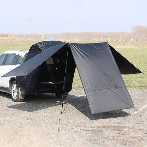 Portable Camping SUV Trunk Tent Car Rear Door Tent SUV 3 Sid
