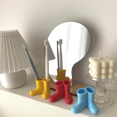 Bathroom Creative Rain Shoes Toothbrush Holder Desktop Coupl