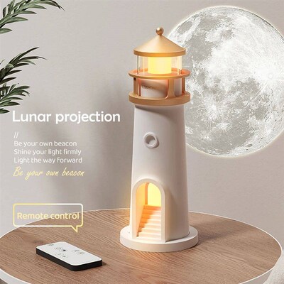 Moon Projection Night Lights Lighthouse Ambient Lights Dimma