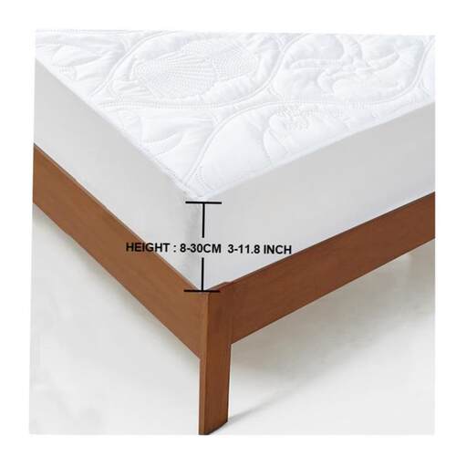 Waterproof Mattress Protector Fitted Sheet bed cover Quilted