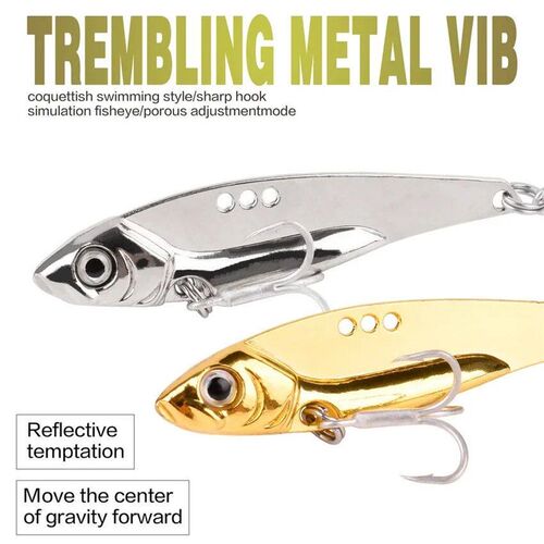 Metal Vib Blade Lure 7/10/12/14/15/18/2 Sinking Vibration Ba