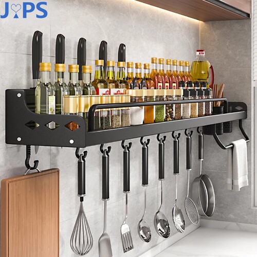 Kitchen Spice Rack Multifunctional Storage Rack Knife Spoon