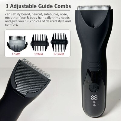 Body Hair Trimmer for Men Electric Balls Trimmer Body Groome