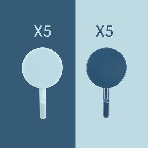 Nordic Style Simple Hooks No Drill Wall Hooks Strong Adhesiv