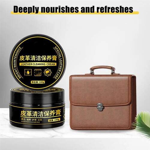 Car Seats Leather Cleaning Cream Oil Maintenance Care Paste