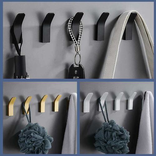 Nordic Simple New Space Aluminum Kitchen Bathroom Hook Door