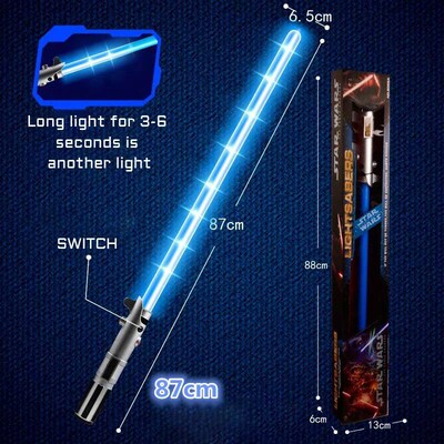 Lightsaber Toys for Children Saber Sword Luminous Plastic RG