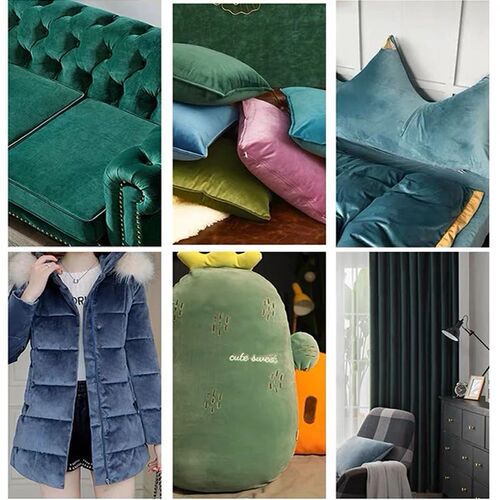 1/3/5M 14Colors Velvet Fabric DIY For Sewing Home Textile Cl
