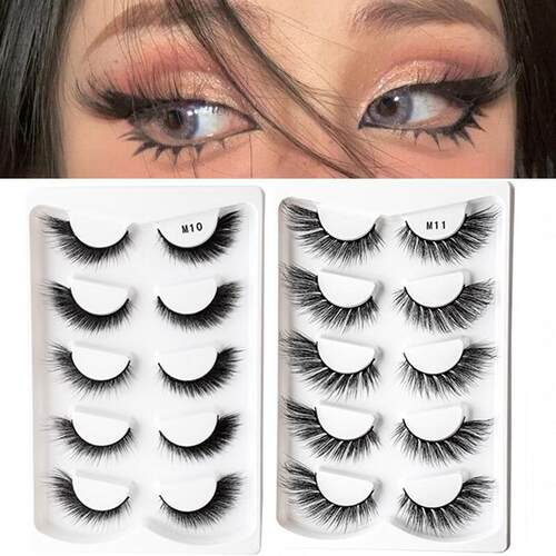 3D Eyelash Cross False Eyelashes Eye Elongated Lash Extensio