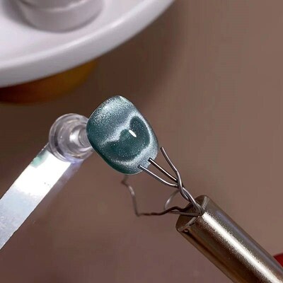 1/2/3/6 Pc Cat Eye Nail Magnet Set with Flexible Iron Wire F