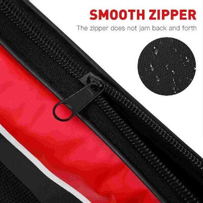 Badminton Racket Bag Oxford Cloth Adjustable Strap Black