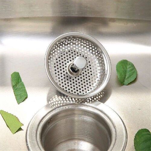 Stainless Steel Mesh Kitchen Sink Plug Filter Cover