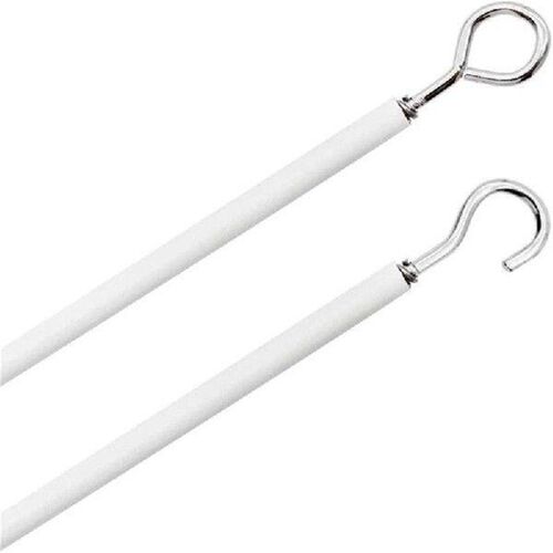 Home Essential Curtain Wire Set Includes 8Hooks and Eyes