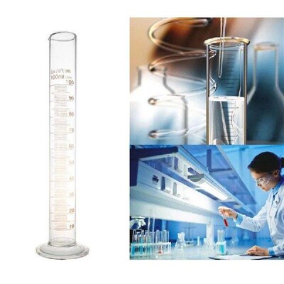 Glass Graduated Cylinder Thick Glass Measuring Cylinder