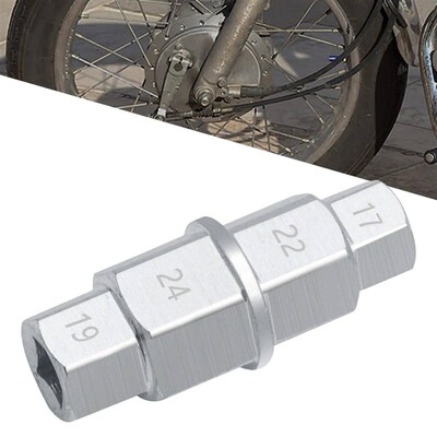 Hex Axle Tool Universal Chrome Silver Hex Wrench Removal Too