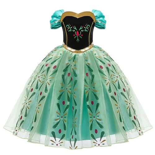 Children Princess Fancy Costume Elsa Party Carnival White Dr