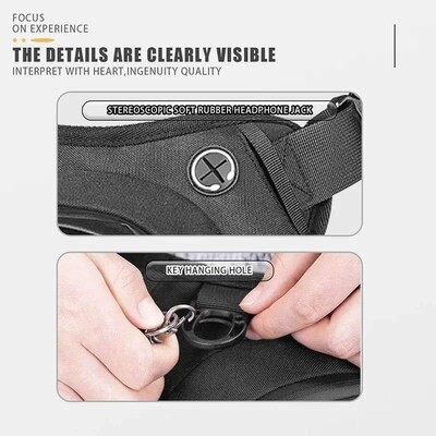 Motorcycle leg bag, waterproof rider waist bag, cycling bike