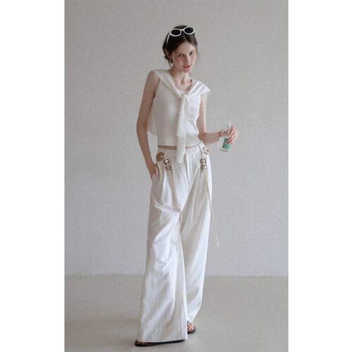 Slim Fit High-end Knitted Korean Sleeveless Vest + Breathabl