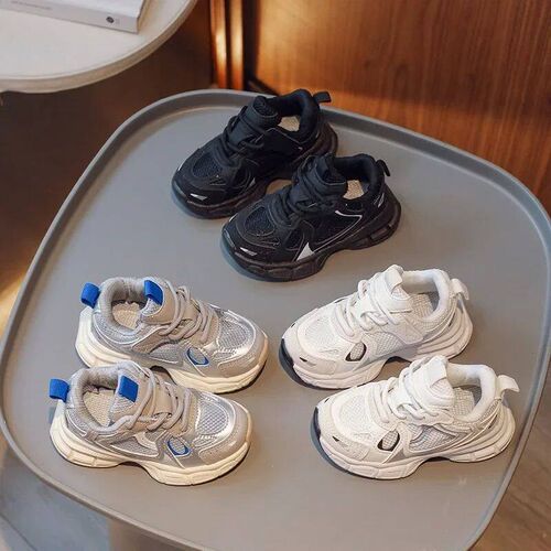 Zapatillas de deporte Unisex para ni?os, zapatos planos inf
