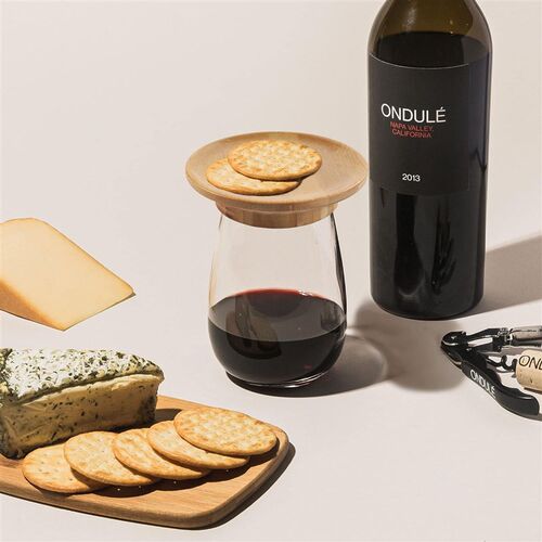 Wine Glass Charcuterie Topper防杂物喷溅红酒杯盖杯垫甜品托盘