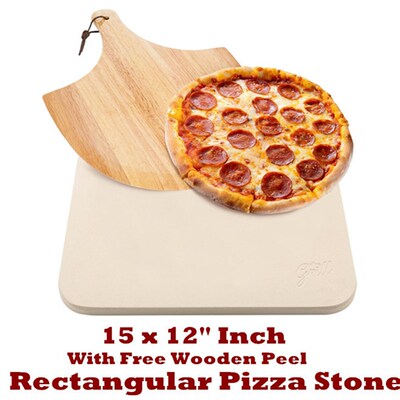 Pizza Stone Oven Baking BBQ Grilling Cooking Stone